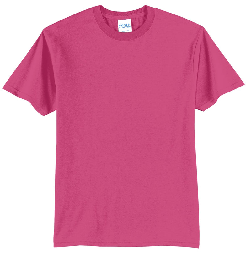 Port & Co Core Blend Tee - Sangria