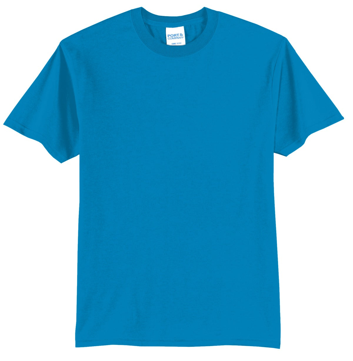 Port & Co Core Blend Tee - Sapphire