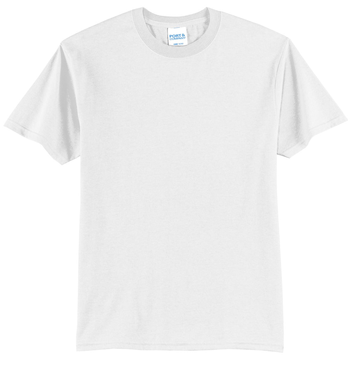 Port & Co Core Blend Tee - White