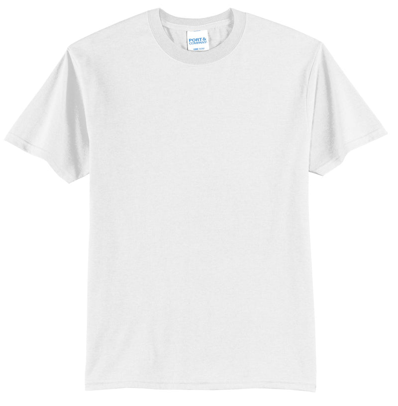 Port & Co Core Blend Tee - White