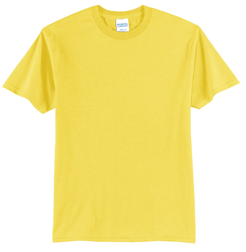 Port & Co Core Blend Tee - Yellow