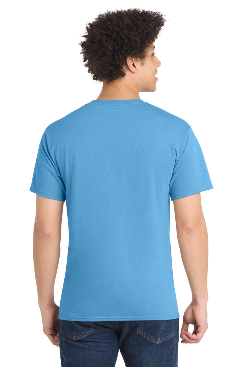 Port & Co Core Blend Tee - Aquatic Blue