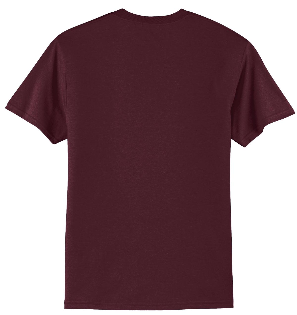 Port & Co Core Blend Tee - Athletic Maroon
