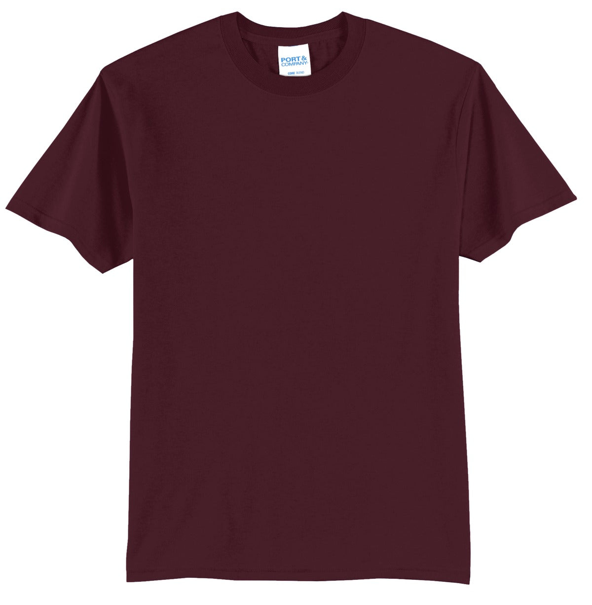 Port & Co Core Blend Tee - Athletic Maroon