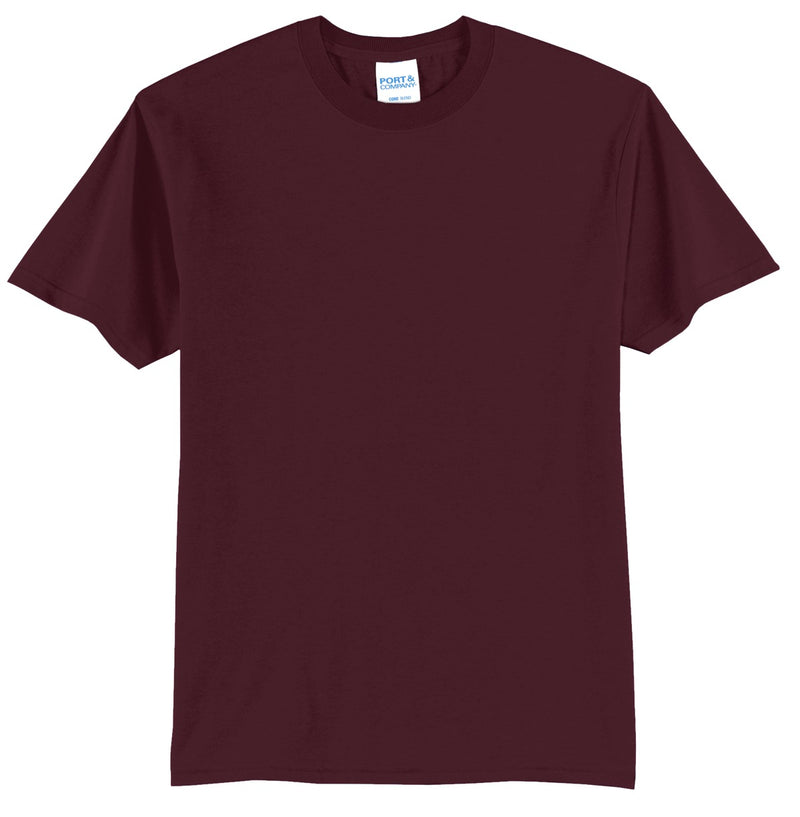 Port & Co Core Blend Tee - Athletic Maroon