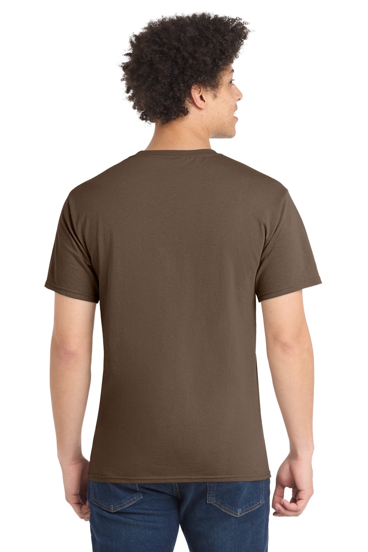 Port & Co Core Blend Tee - Brown
