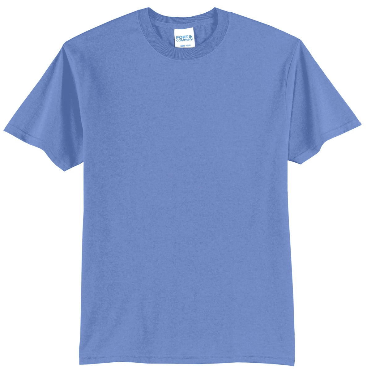 Port & Co Core Blend Tee - Carolina Blue