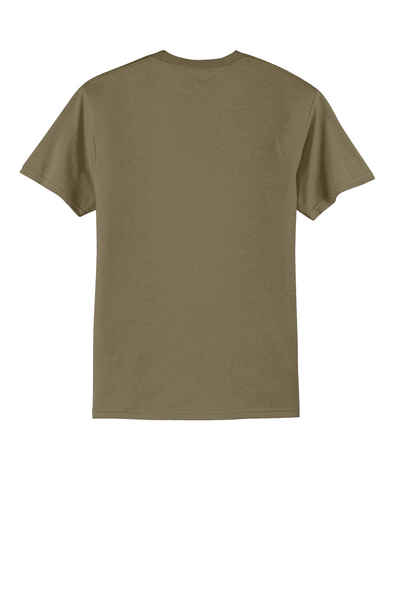 Port & Co Core Blend Tee - Coyote Brown