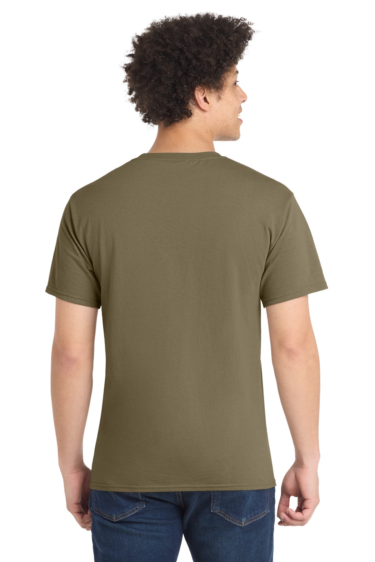 Port & Co Core Blend Tee - Coyote Brown