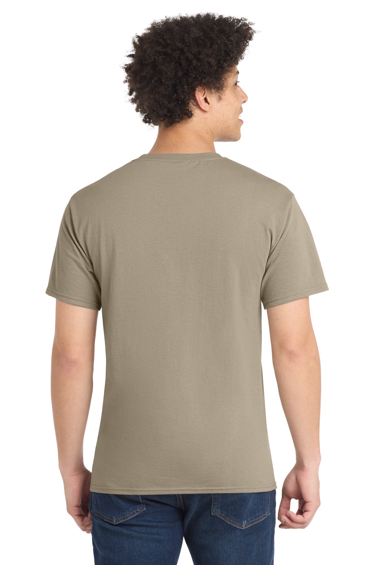 Port & Co Core Blend Tee - Desert Sand