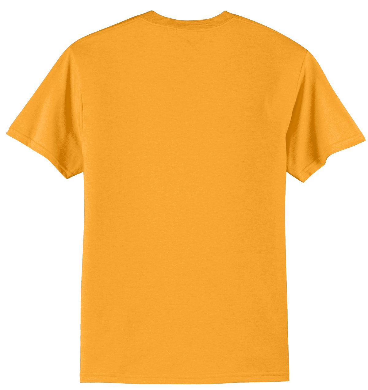 Port & Co Core Blend Tee - Gold