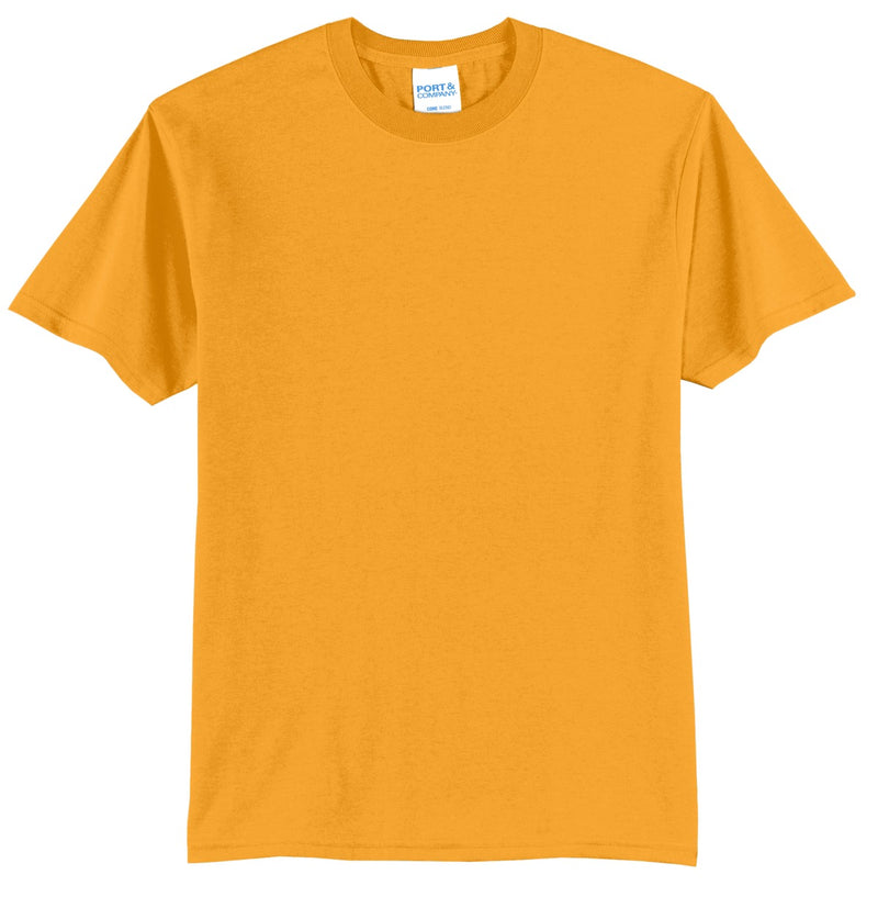 Port & Co Core Blend Tee - Gold