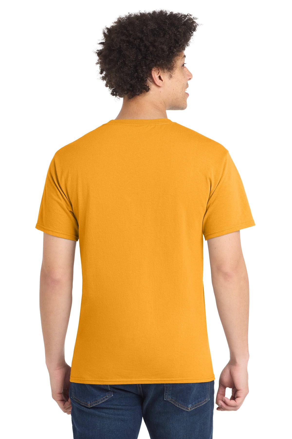 Port & Co Core Blend Tee - Gold