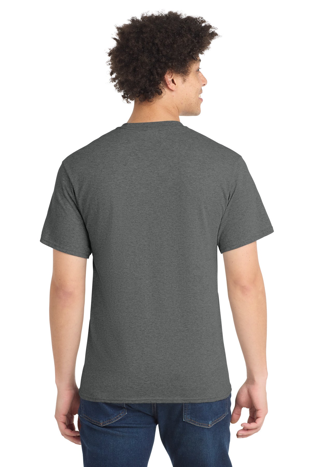 Port & Co Core Blend Tee - Graphite Heather
