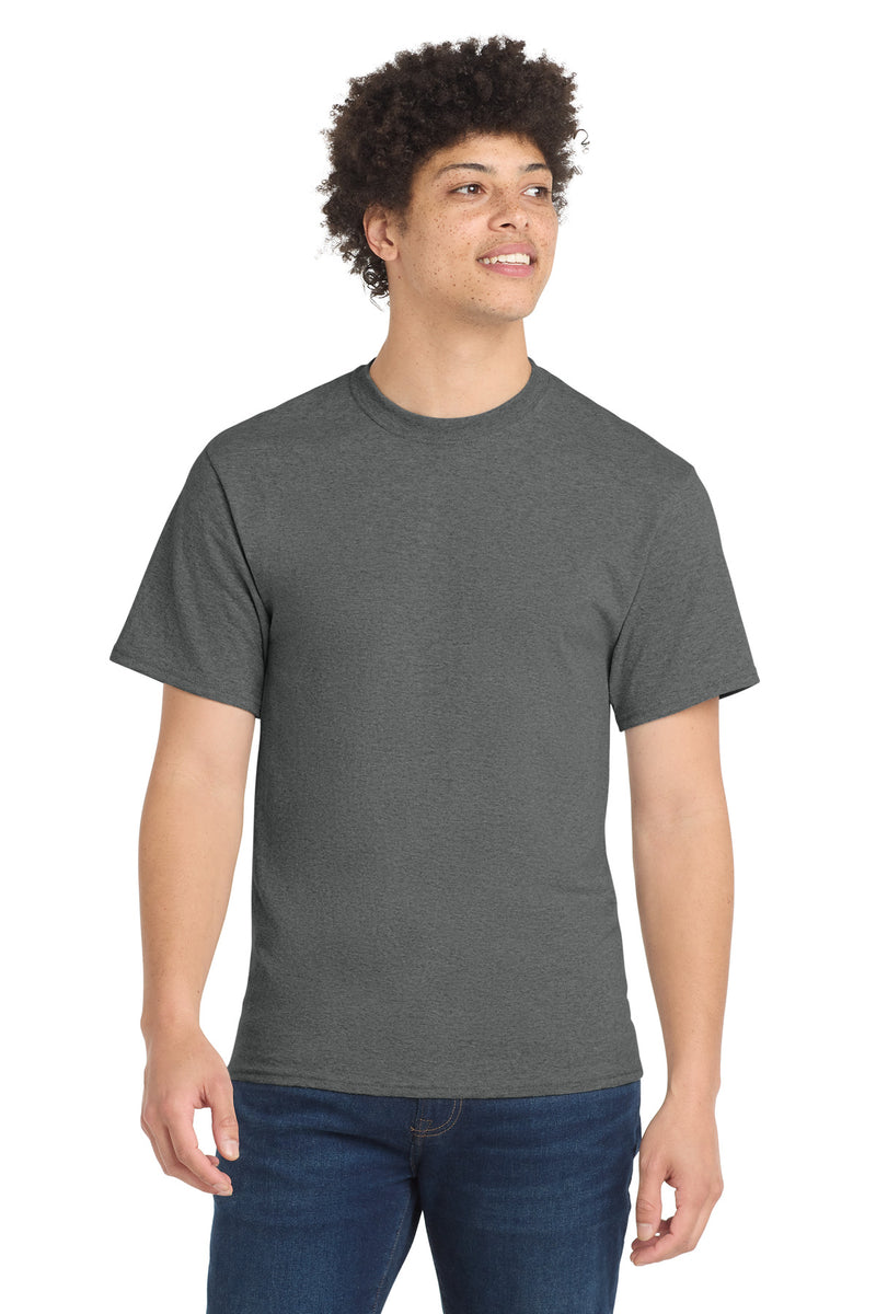 Port & Co Core Blend Tee - Graphite Heather