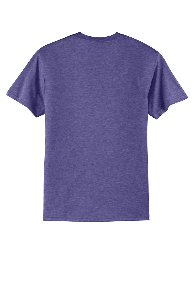 Port & Co Core Blend Tee - Heather Purple