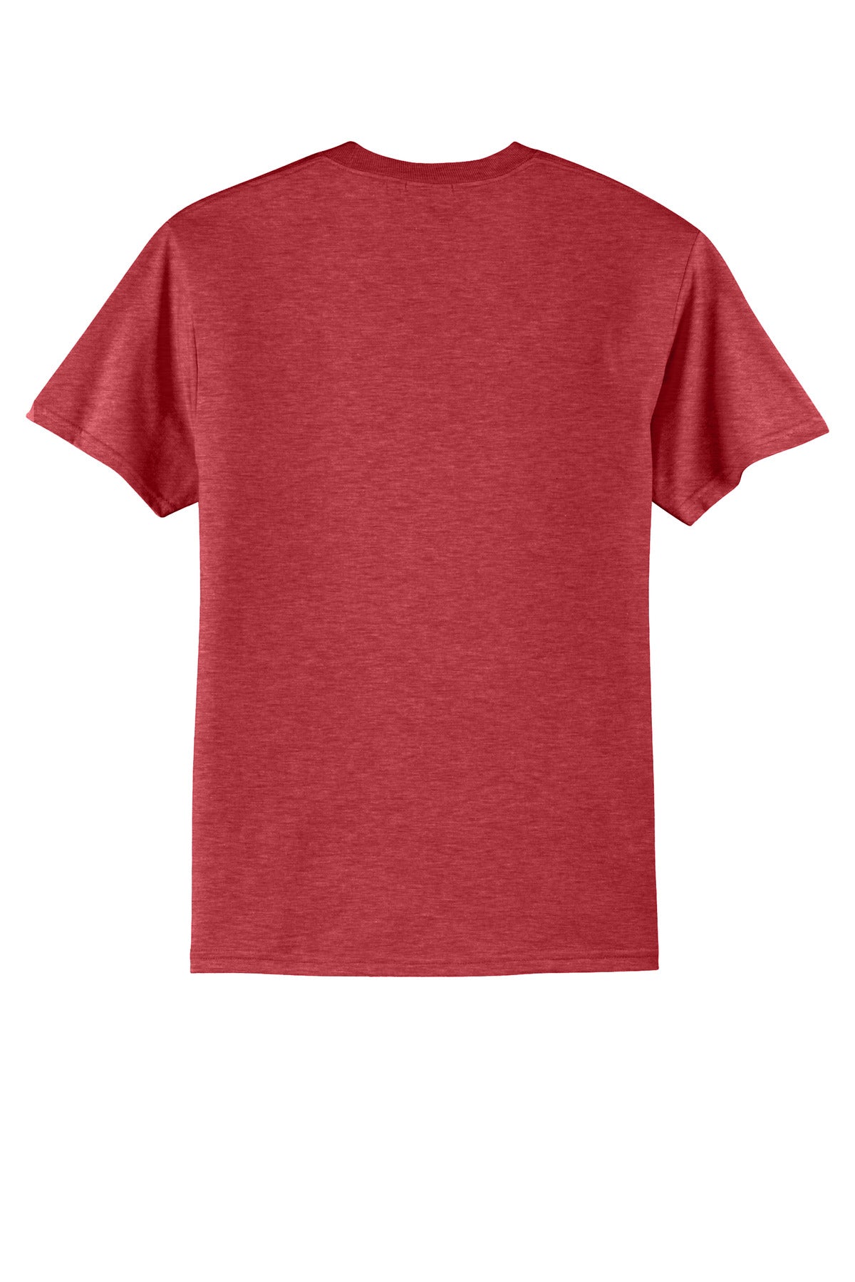 Port & Co Core Blend Tee - Heather Red