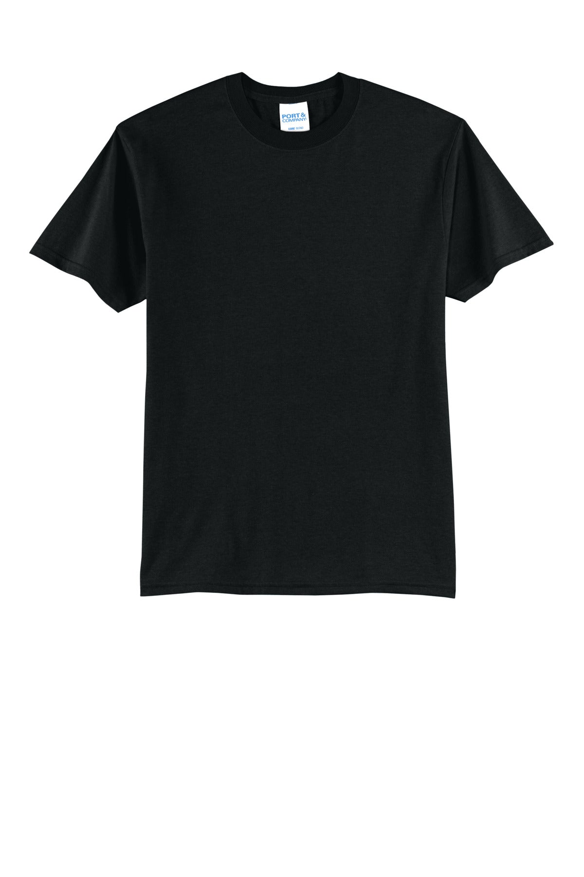 Port & Co Core Blend Tee - Jet Black