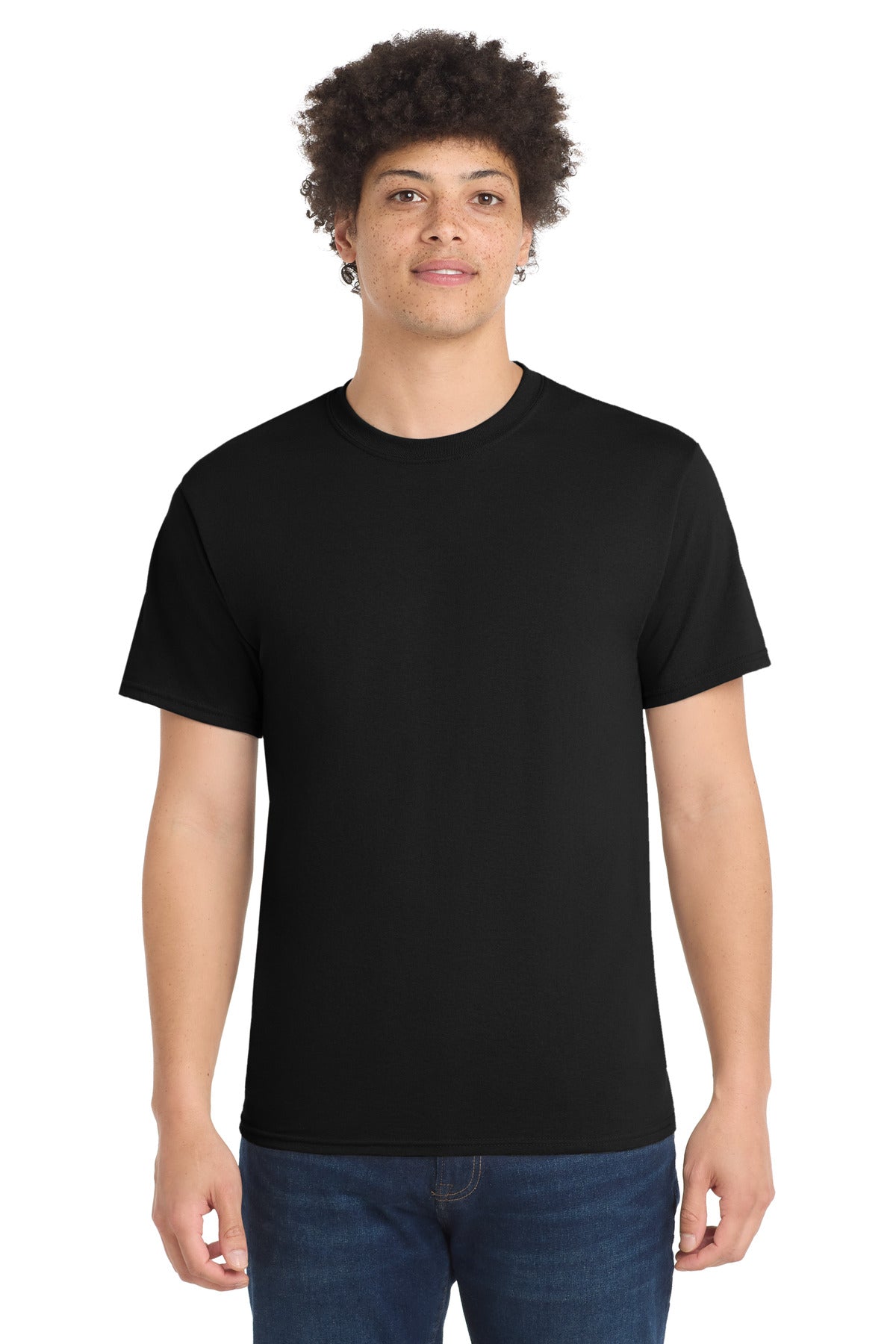 Port & Co Core Blend Tee - Jet Black