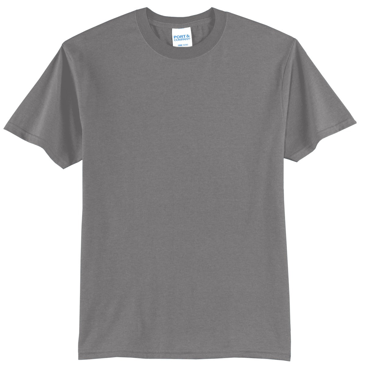 Port & Co Core Blend Tee - Medium Grey