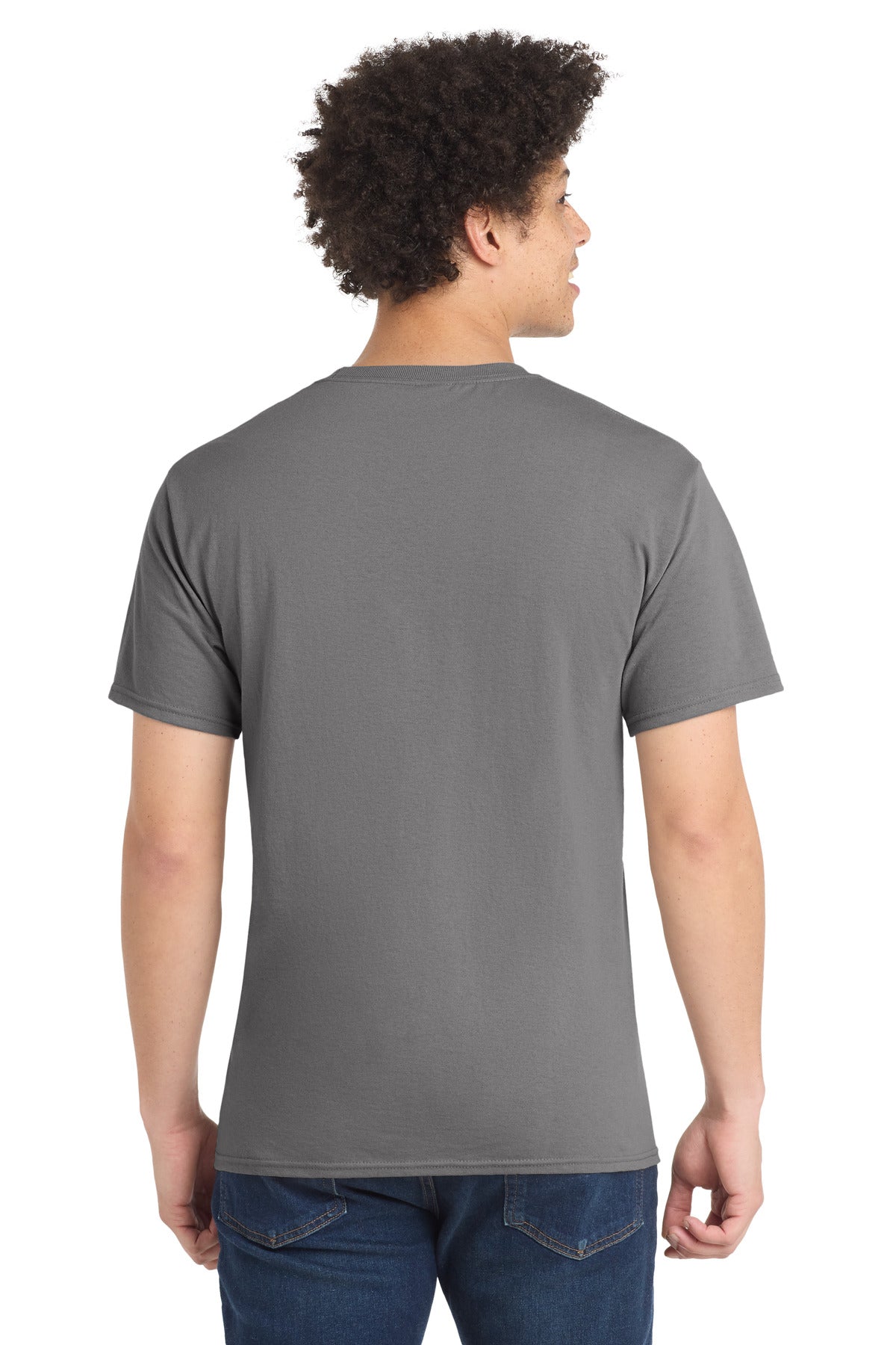 Port & Co Core Blend Tee - Medium Grey
