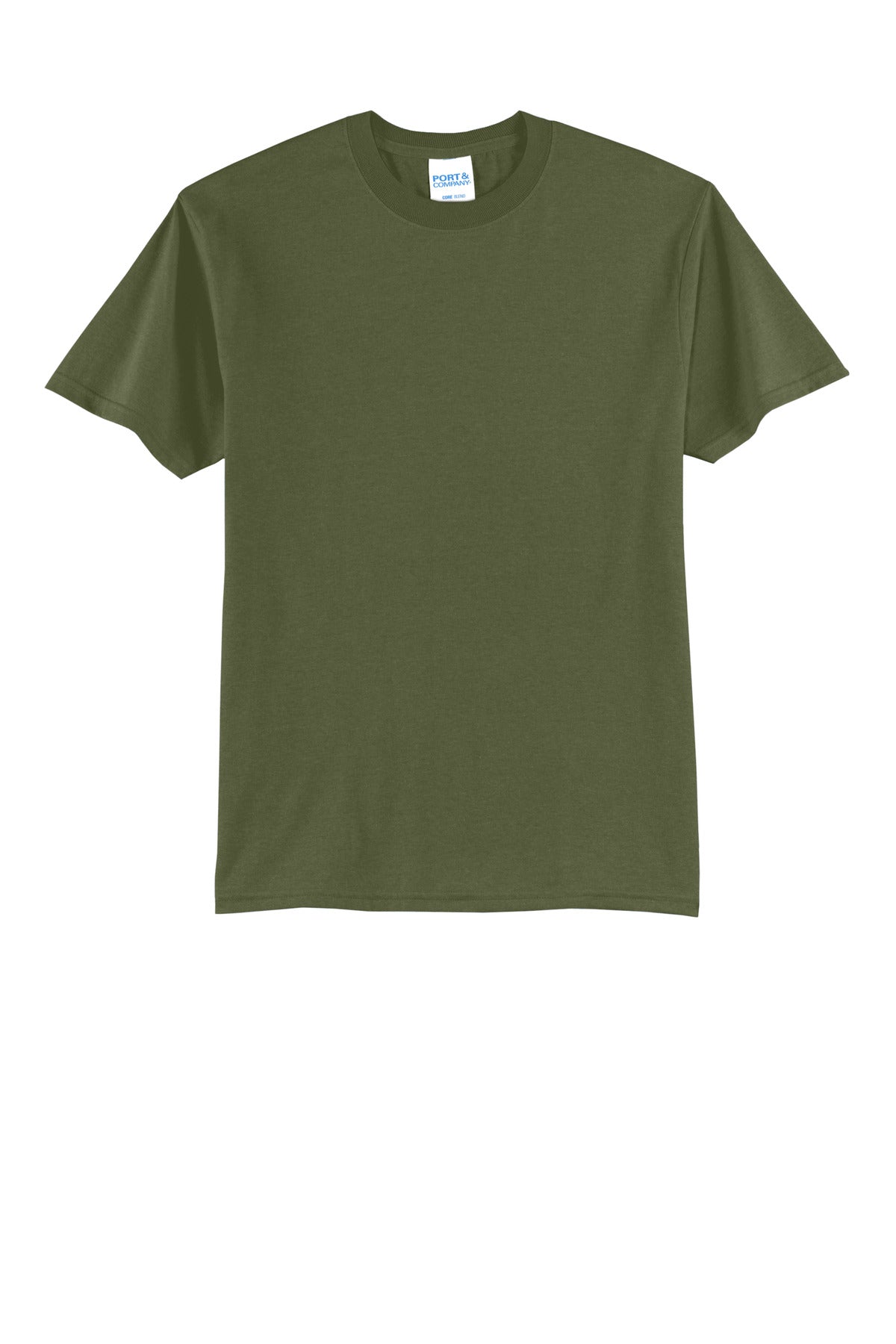 Port & Co Core Blend Tee - Olive Drab Green