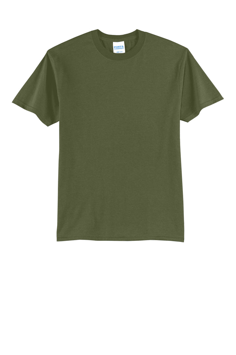 Port & Co Core Blend Tee - Olive Drab Green
