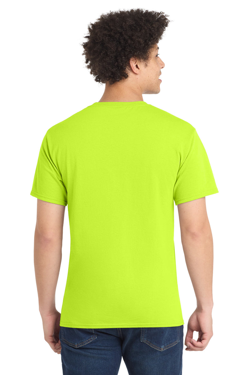 Port & Co Core Blend Tee - Safety Green