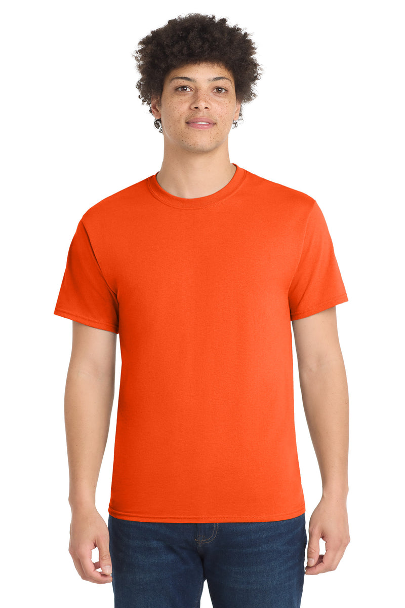 Port & Co Core Blend Tee - Safety Orange