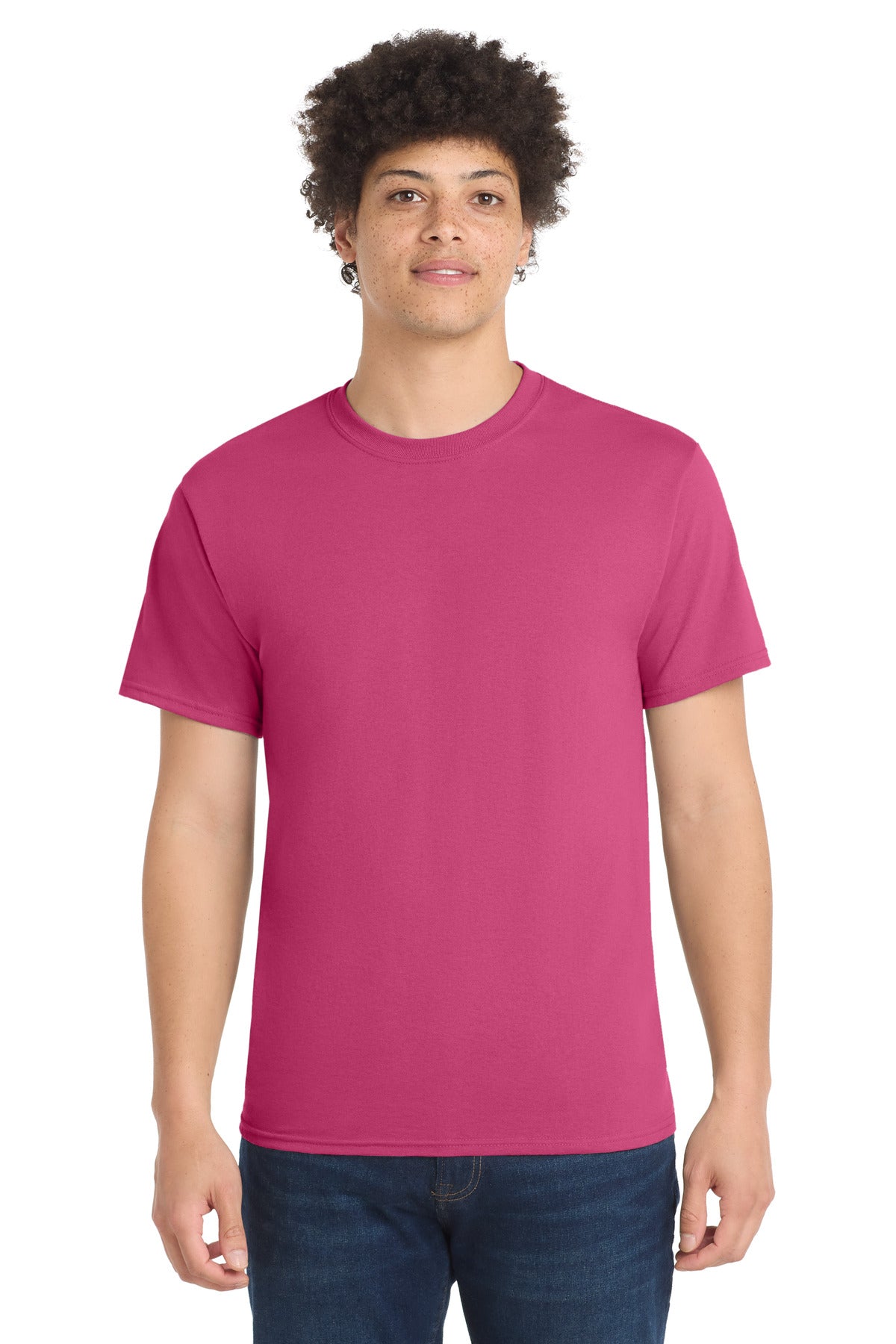 Port & Co Core Blend Tee - Sangria