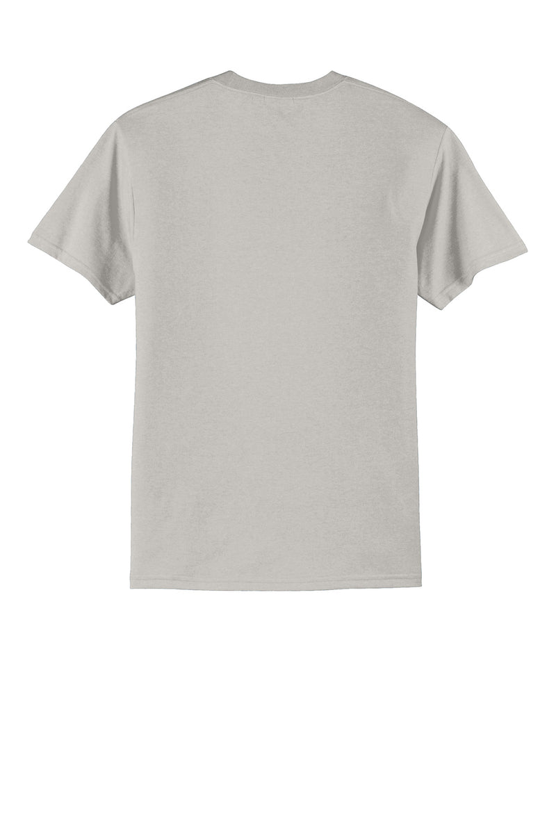 Port & Co Core Blend Tee - Silver