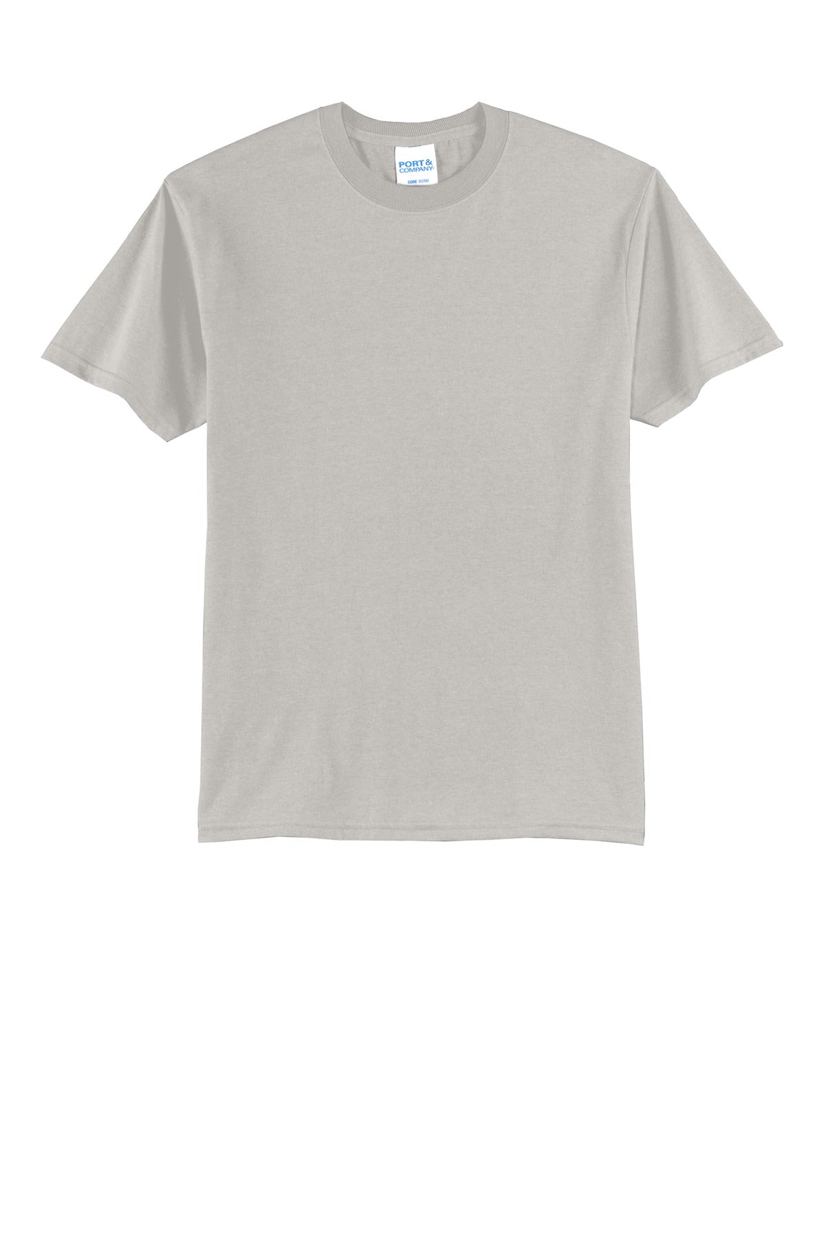 Port & Co Core Blend Tee - Silver