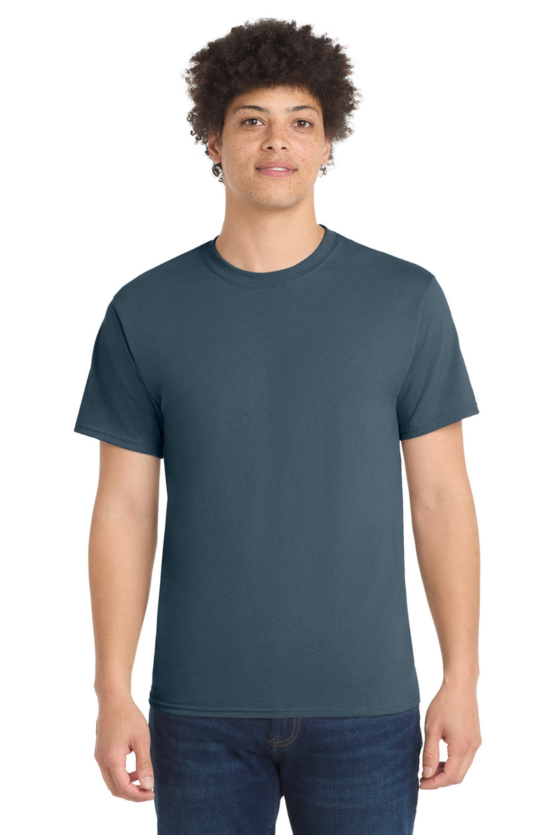 Port & Co Core Blend Tee - Steel Blue