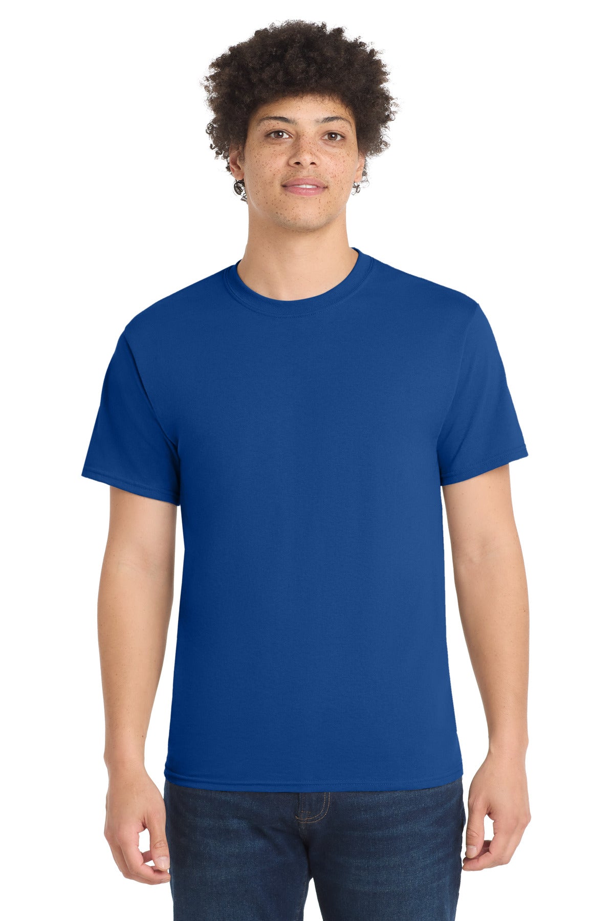 Port & Co Core Blend Tee - True Royal