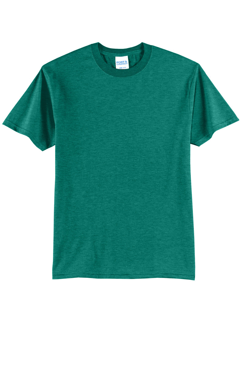 Port & Co Core Blend Tee - Vintage Jade Green