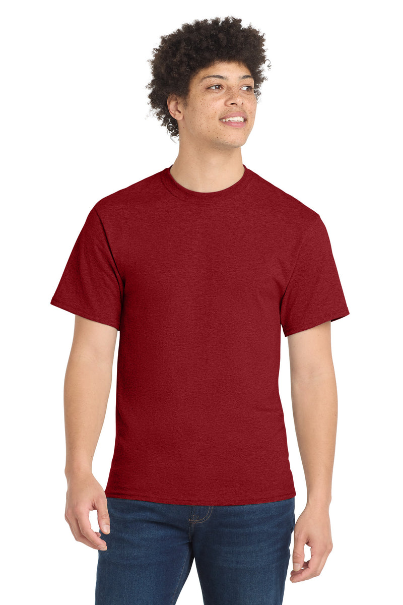 Port & Co Core Blend Tee - Vintage Red