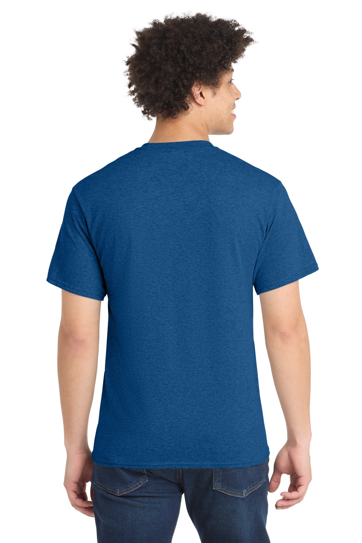 Port & Co Core Blend Tee - Vintage Royal