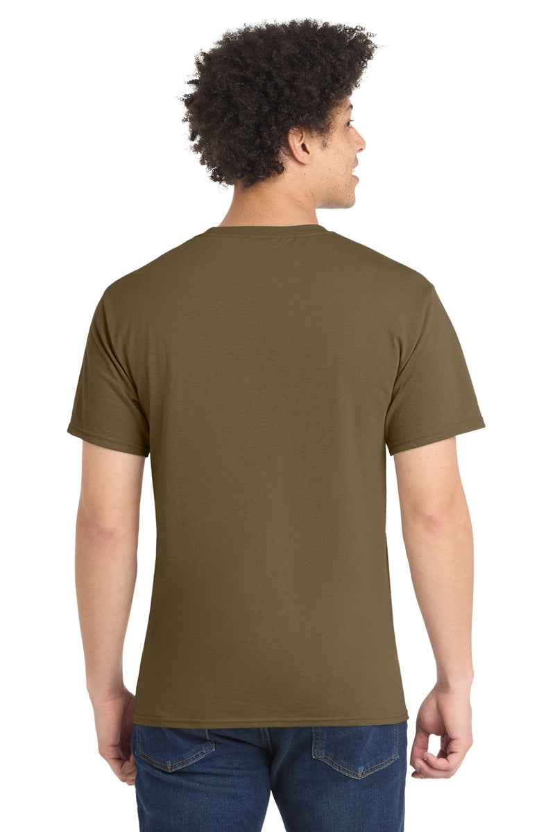 Port & Co Core Blend Tee - Woodland Brown
