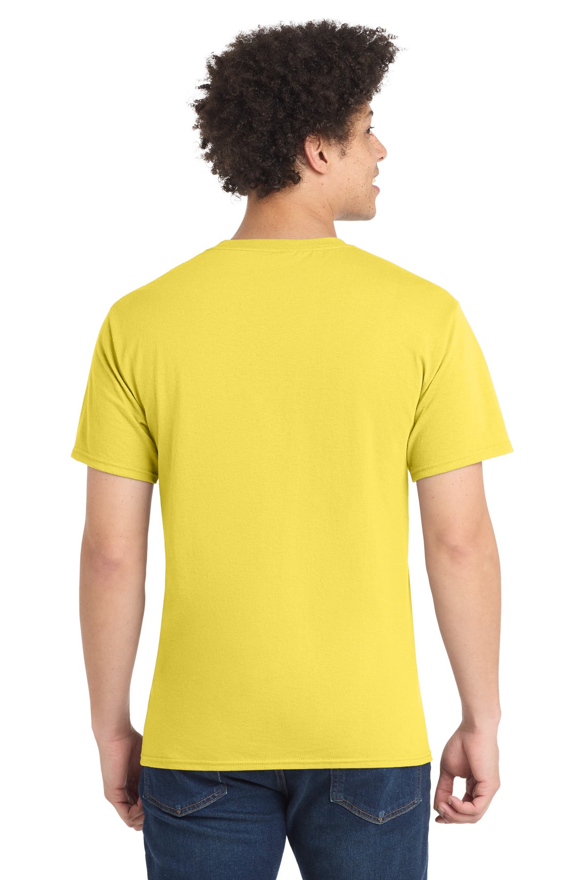 Port & Co Core Blend Tee - Yellow