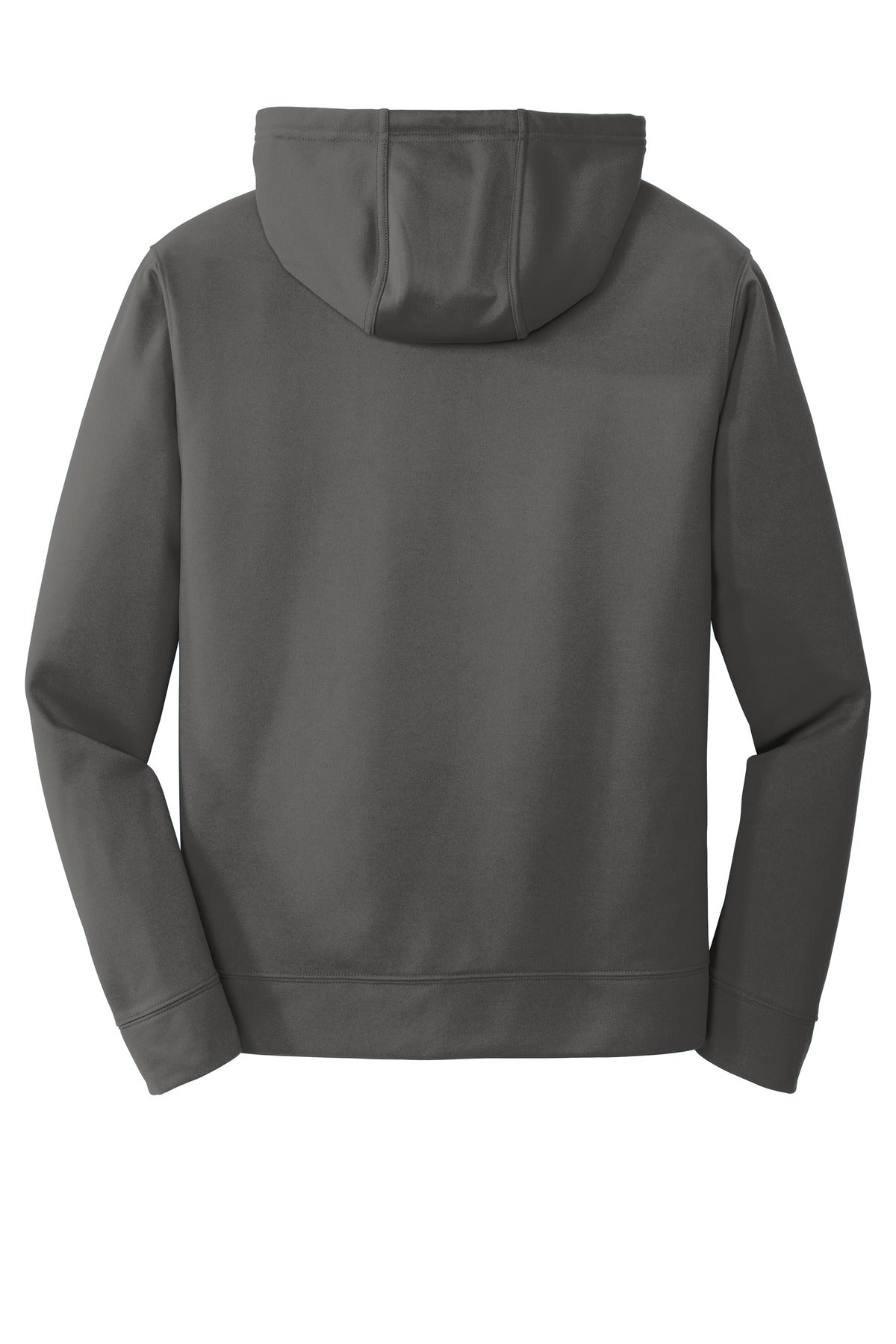Port & Co Performance Fleece Pullover Hooded Sweatshirt - Charcoal