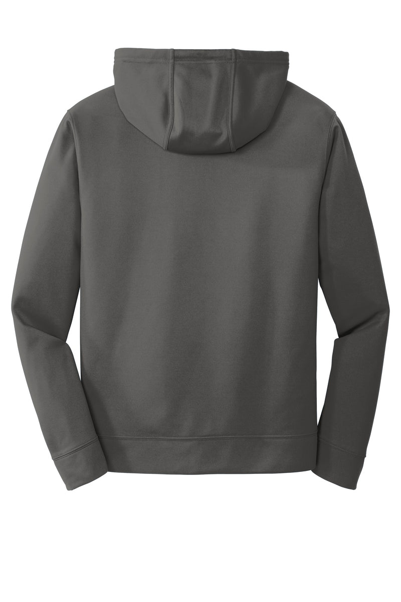 Port & Co Performance Fleece Pullover Hooded Sweatshirt - Charcoal