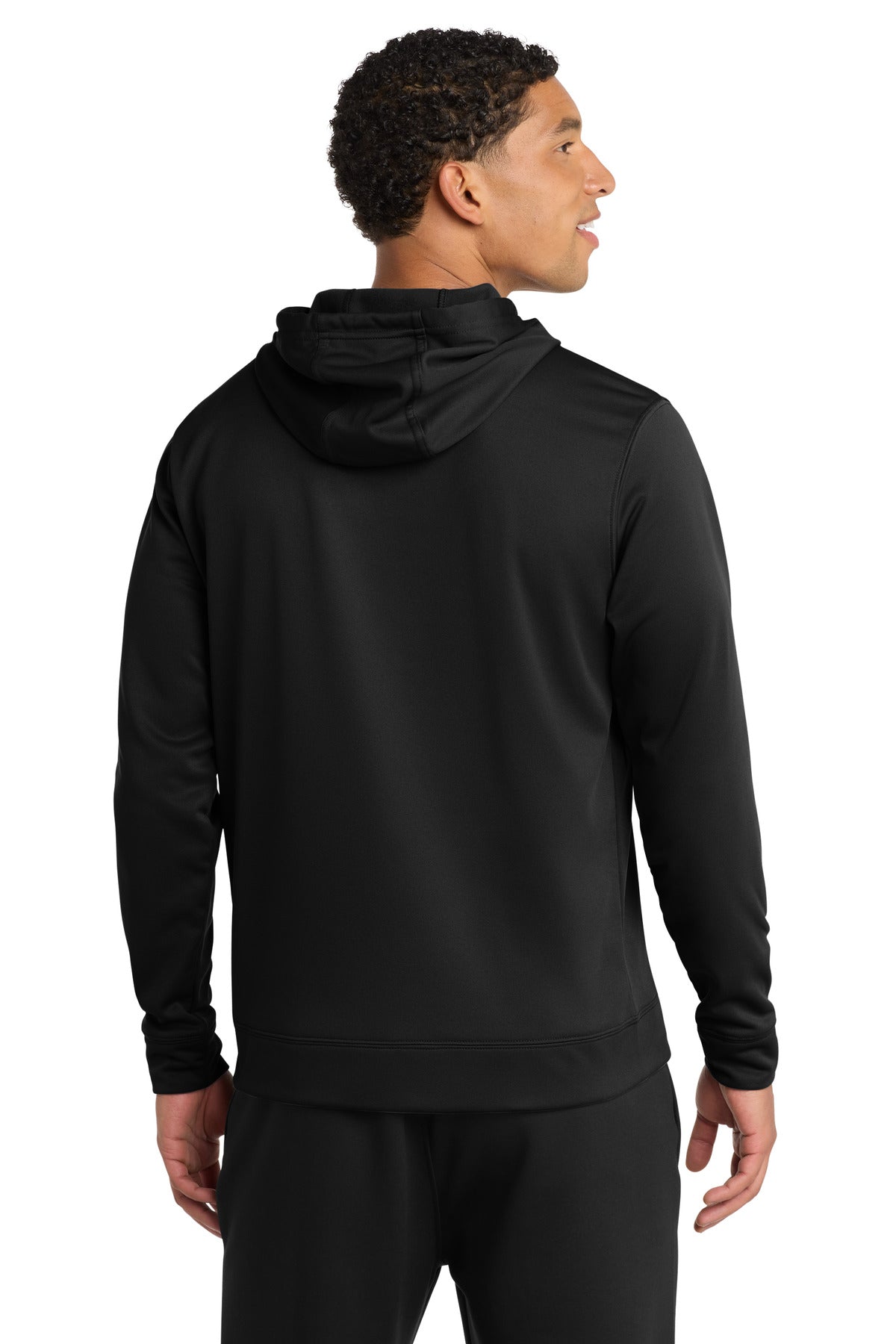Port & Co Performance Fleece Pullover Hooded Sweatshirt - Jet Black