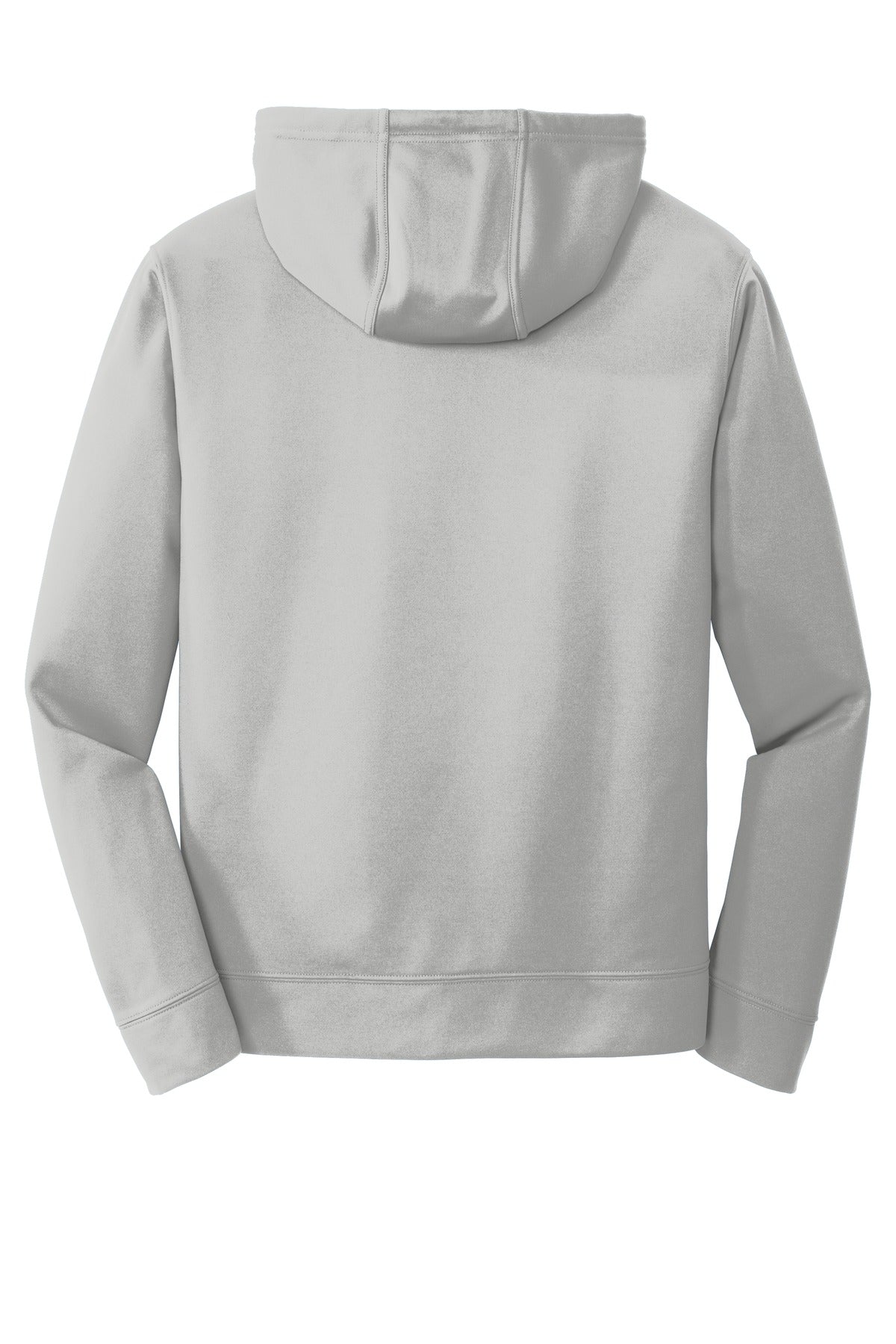 Port & Co Performance Fleece Pullover Hooded Sweatshirt - Silver