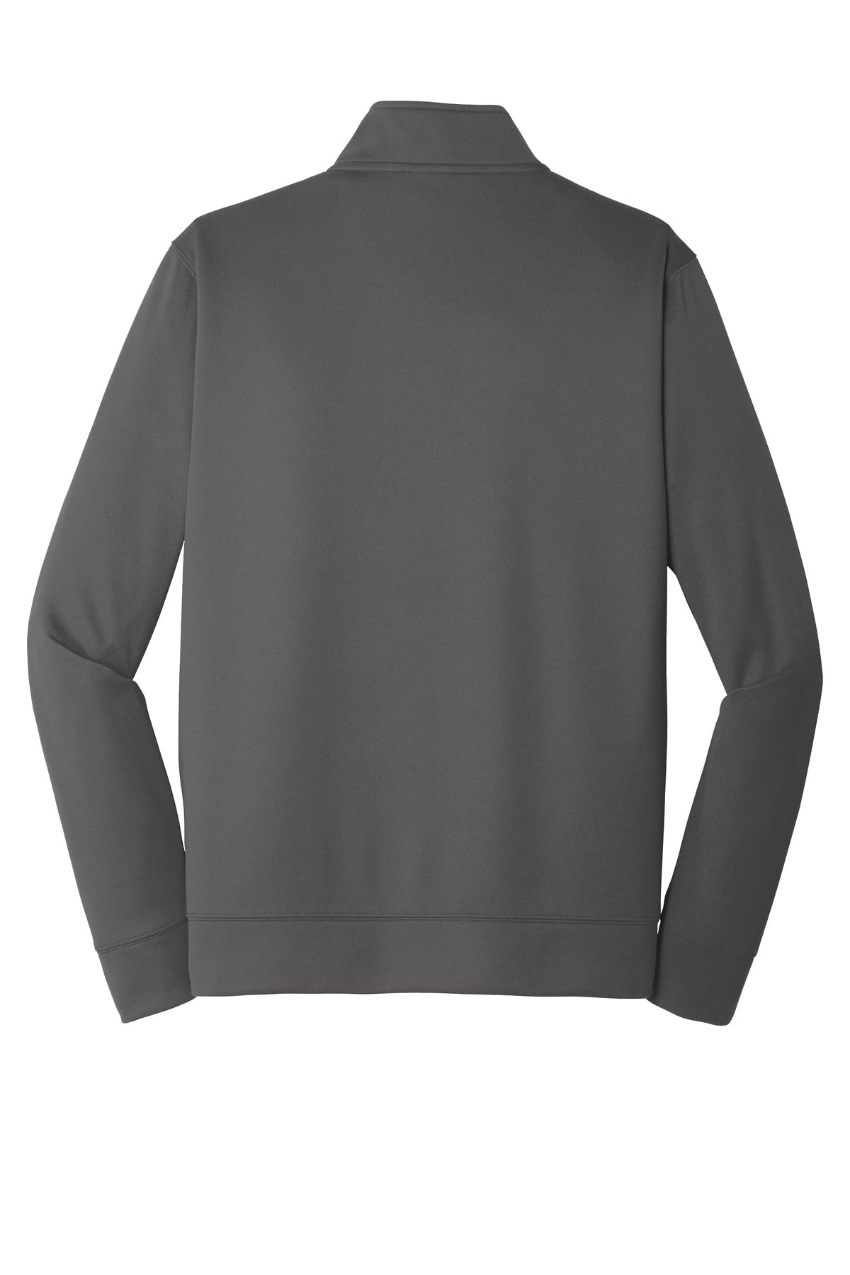 Port & Co Performance Fleece 1/4-Zip Pullover Sweatshirt - Charcoal