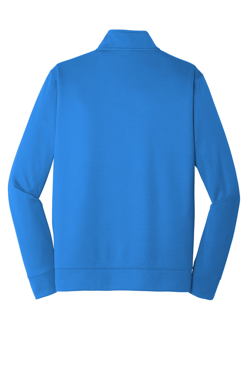 Port & Co Performance Fleece 1/4-Zip Pullover Sweatshirt - Royal