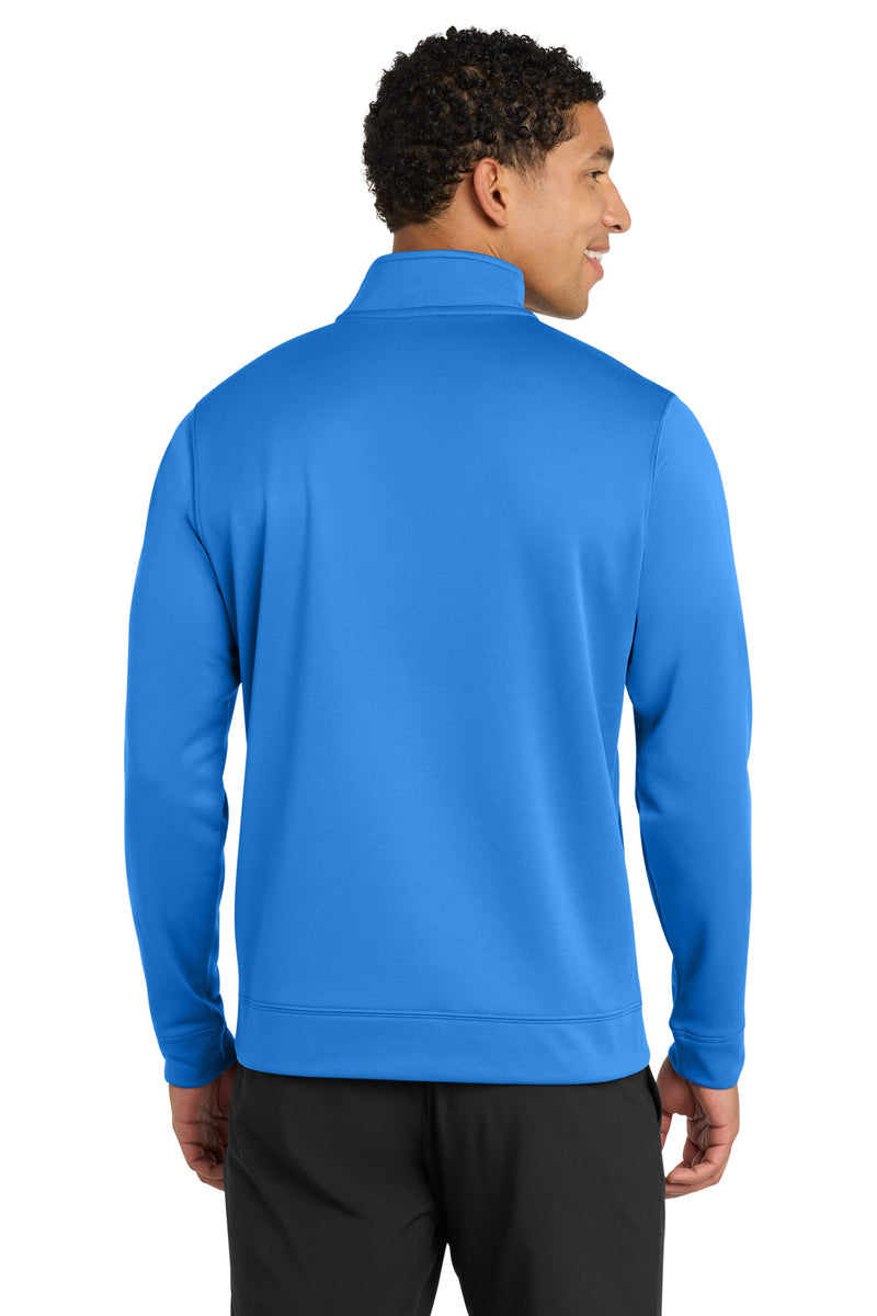 Port & Co Performance Fleece 1/4-Zip Pullover Sweatshirt - Royal
