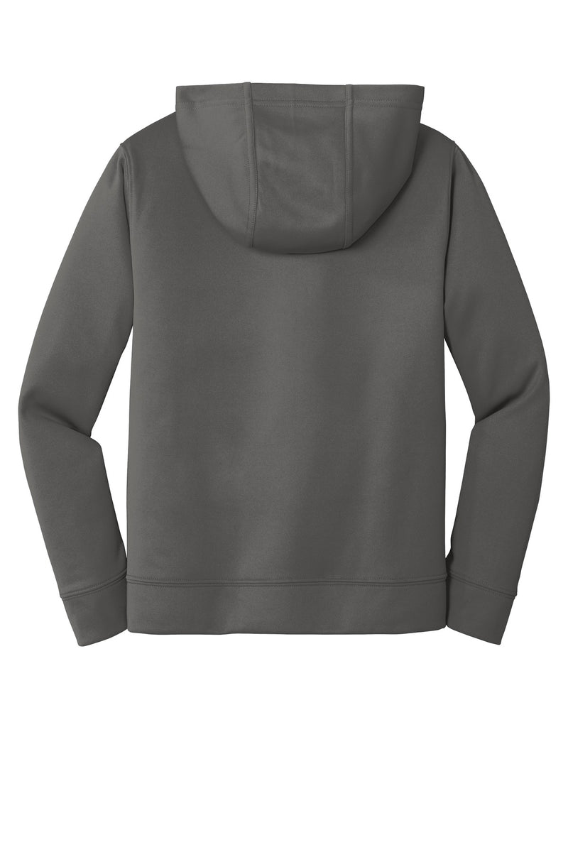 Port & Co Youth Performance Fleece Pullover Hooded Sweatshirt - Charcoal