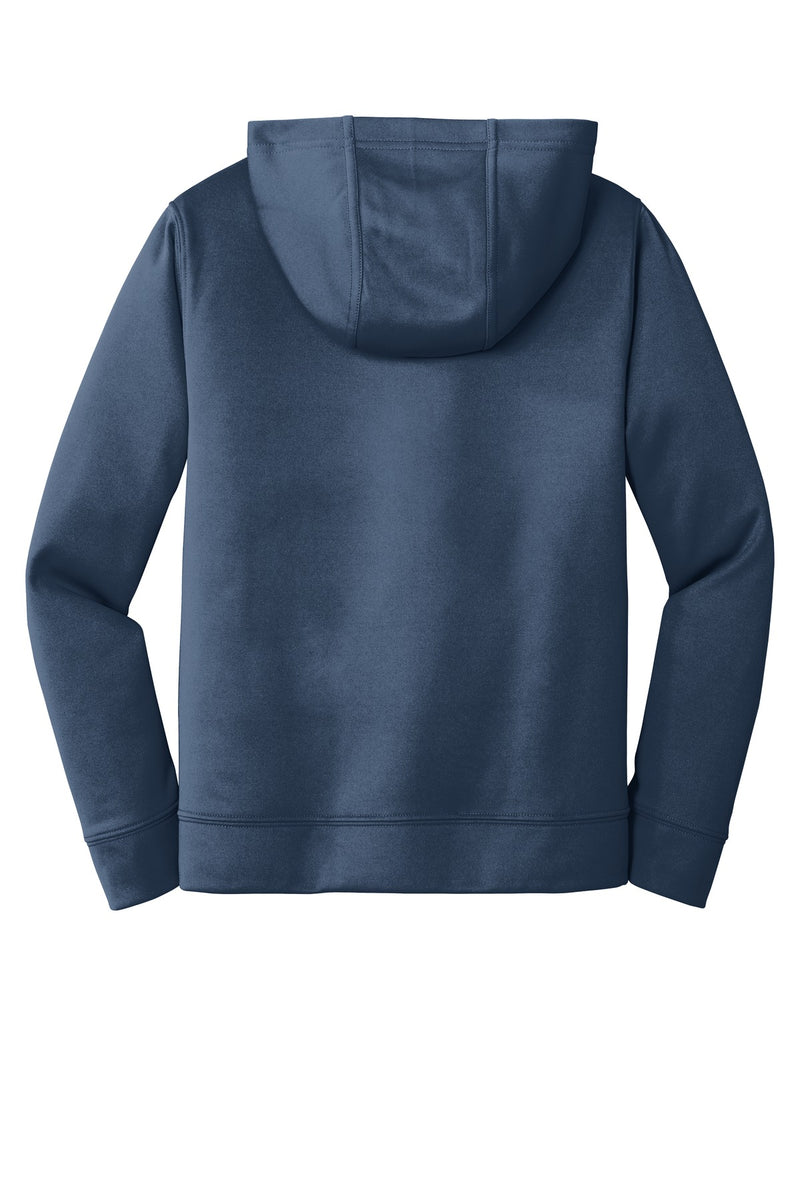 Port & Co Youth Performance Fleece Pullover Hooded Sweatshirt - Deep Navy