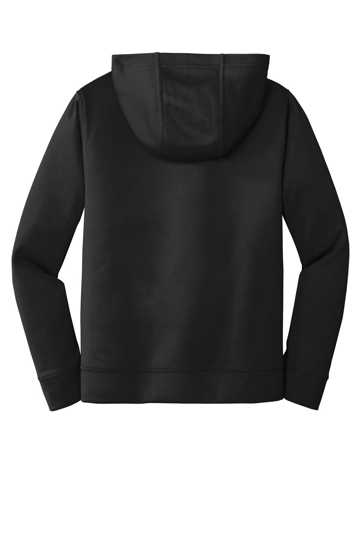 Port & Co Youth Performance Fleece Pullover Hooded Sweatshirt - Jet Black