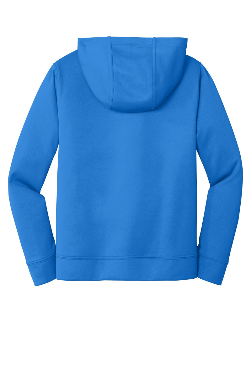 Port & Co Youth Performance Fleece Pullover Hooded Sweatshirt - Royal
